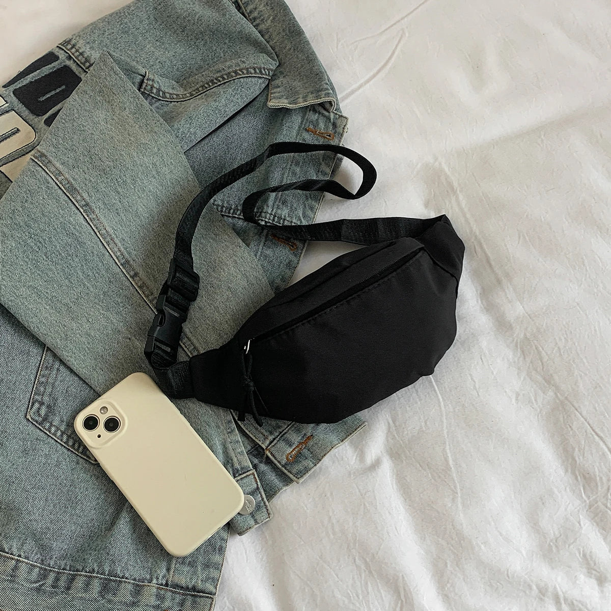 Fanny Pack Women Men Waist Bag Sports Traveling Workout Casual Crossbody Bags Holder Sling Bag Chest Bag