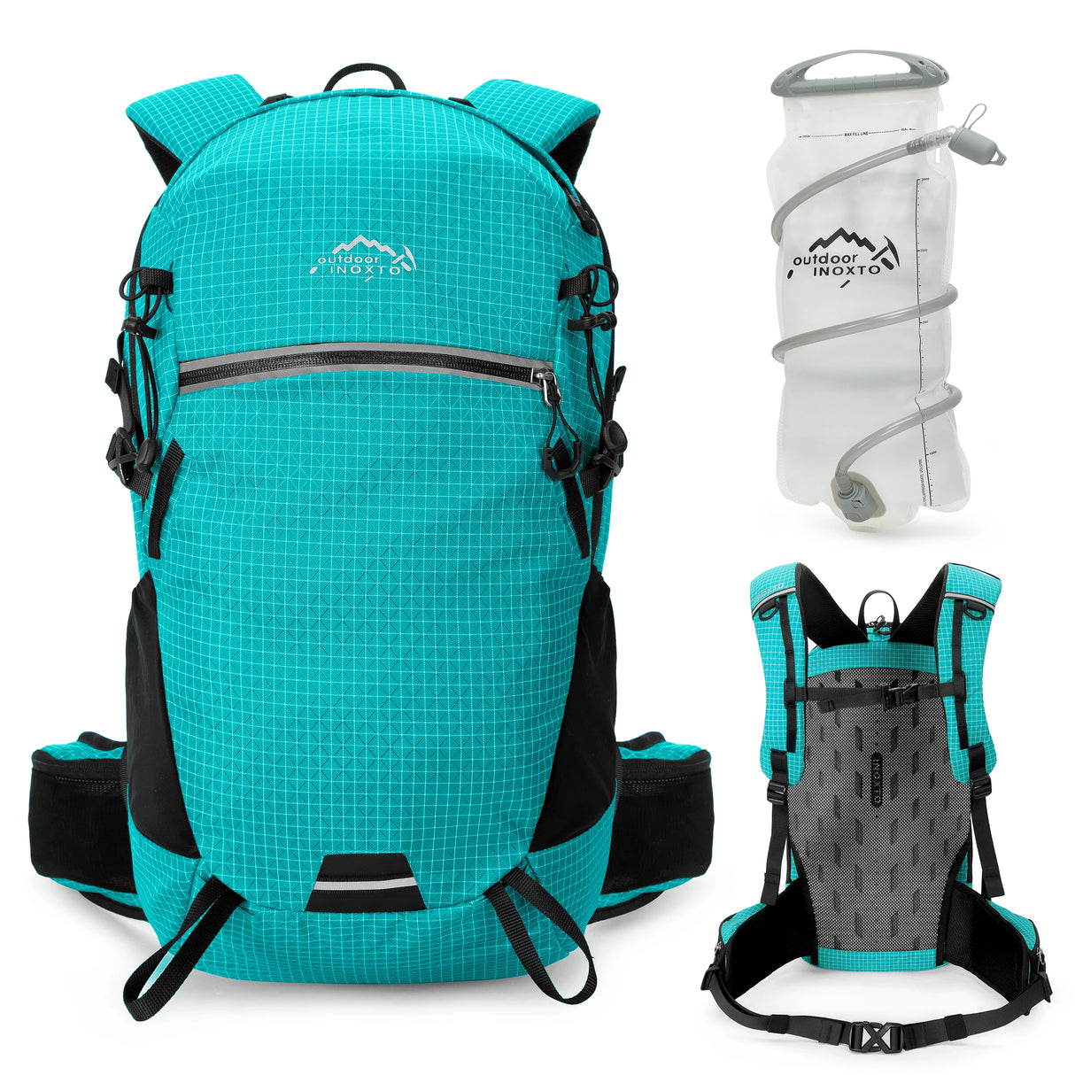 Hydration backpack, 25L hiking backpack, hiking water backpack for men and women lightweight hydration bag, suitable for hiking,