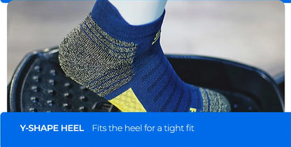 Nano Copper Fiber Deodorant Antibacterial Men Socks Running Climbing Summer 2025 MTB Cycling Bicycle Basketball Sports Sock