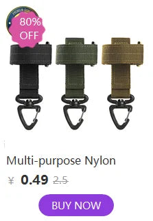 Tactical Pouch Molle EDC Nylon Waterproof Hunting Bag Sports Fishing Waist Pack Travel Camping Hunting Cross-body Shoulder Bag