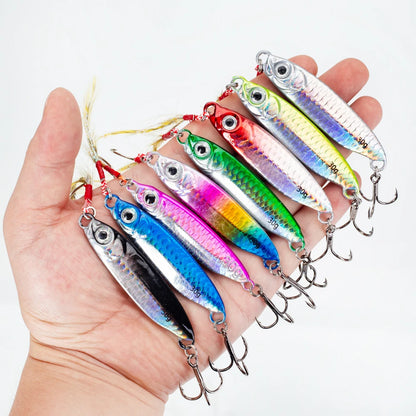 akakuma Metal Jig Lure Kit (8 Pack)