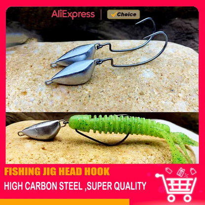 Bullet Jig Head Sinkers with Swivel (5 Pack)