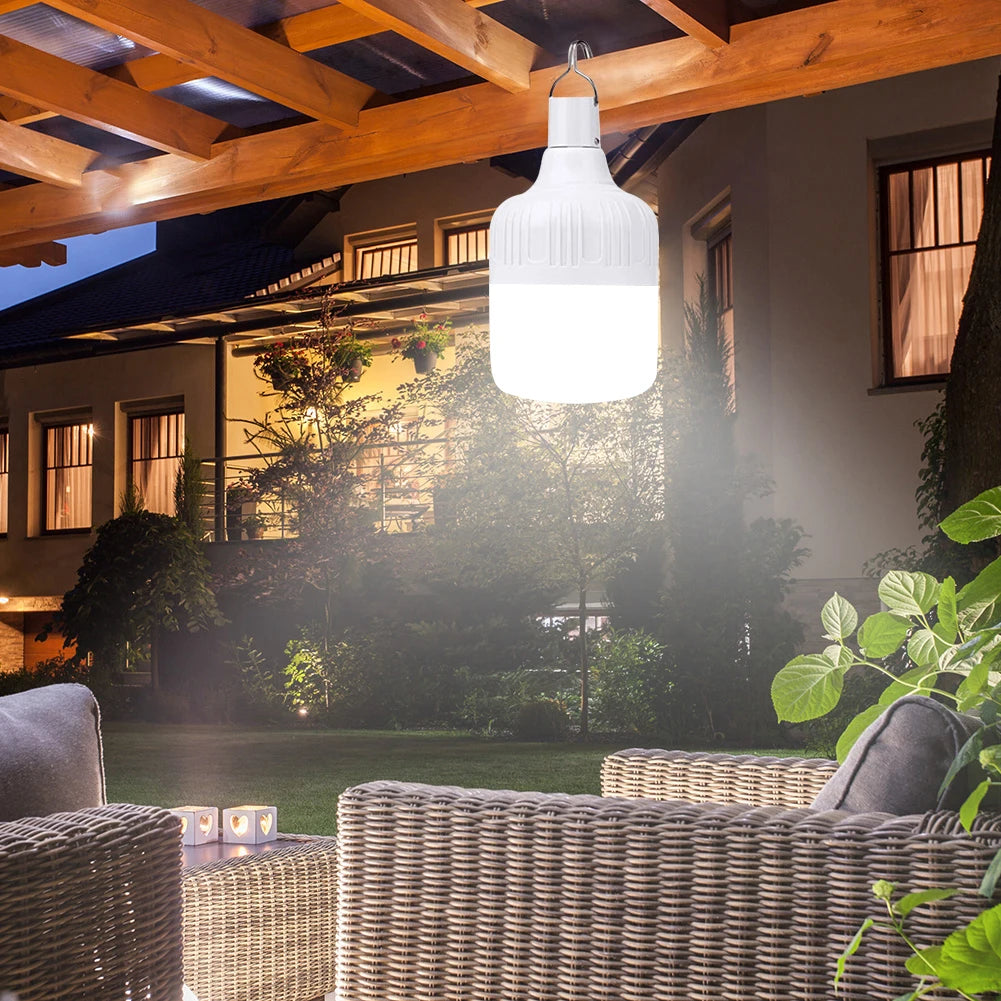 USB Rechargeable LED Multifunctional Emergency Lights House Outdoor Portable Lanterns Emergency Lamp Lantern BBQ Camping Light