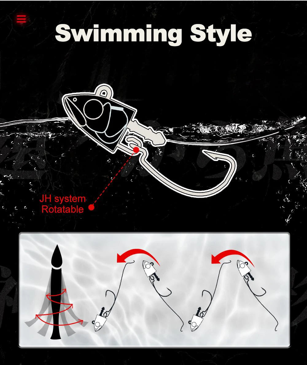 Hunthouse Barret Minnow Soft Jig Bait