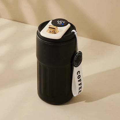 450ML Stainless Steel Thermo Water Bottle LED Temperature Display Coffee Cup Keep Cold and Heat Thermal Mug Travel Vacuum Flask