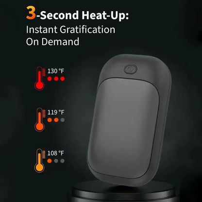 Magnetic Rechargeable Hand Warmer (2-Piece Set)
