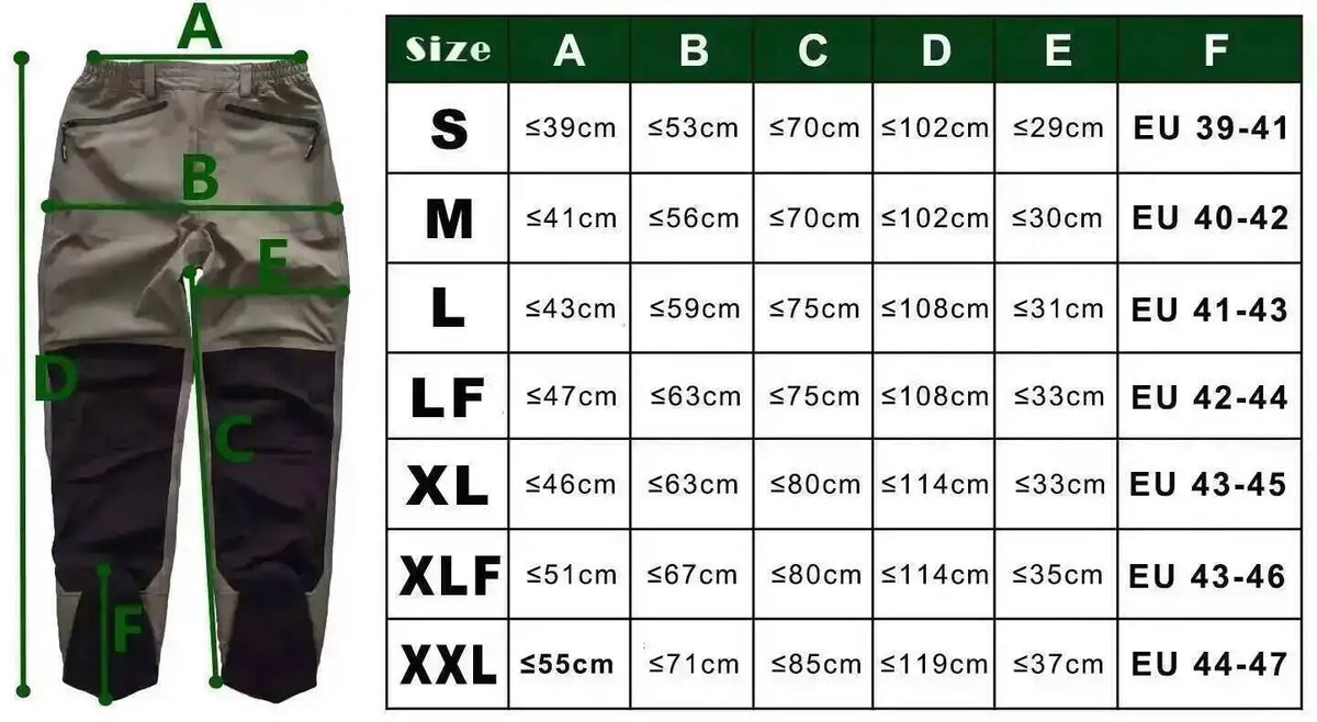3-Layer Breathable Stockingfoot Waist Waders