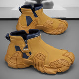 Men’s Breathable Outdoor Sneakers – Non-Slip Platform Running & Sport Shoes