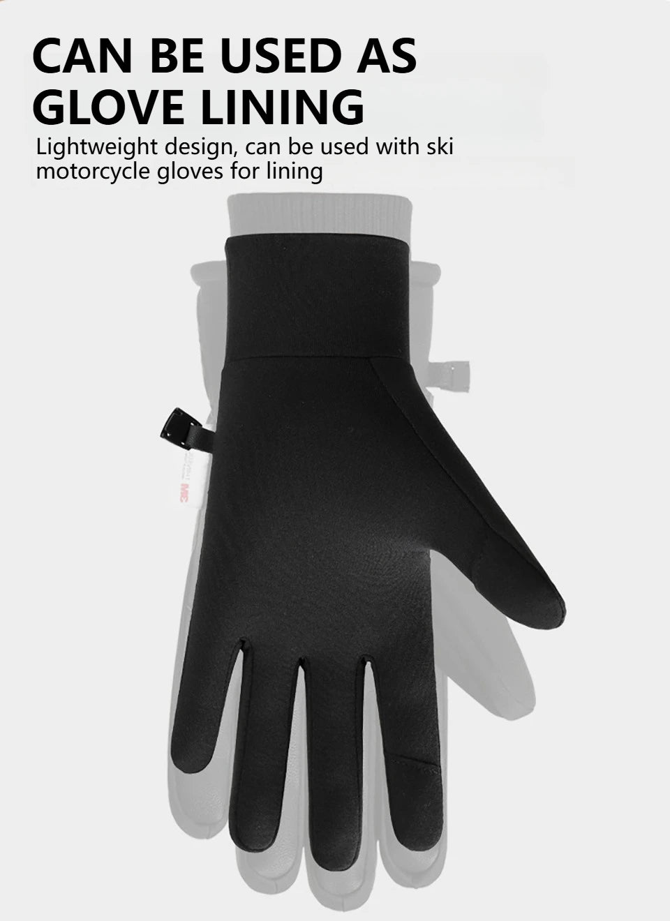 KoKossi Winter Waterproof Cycling Gloves Anti-Slip Thermal Gloves Touch Screen Running Cycling Driving Ski Hiking Warm Glove
