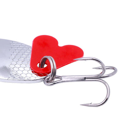 Metal Spoon and Crankbait Lure Kit (16 Pieces) with Box
