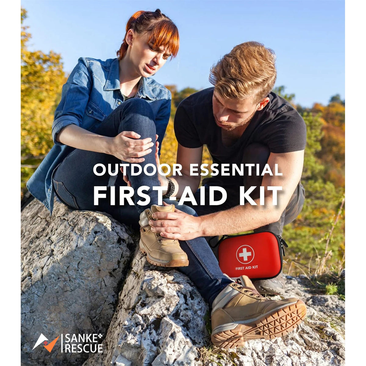 First Aid Kit Multi-purpose Emergency Medical Portable Medical Bag Outdoor Multi-functional Home Emergency EDC Camping Hiking