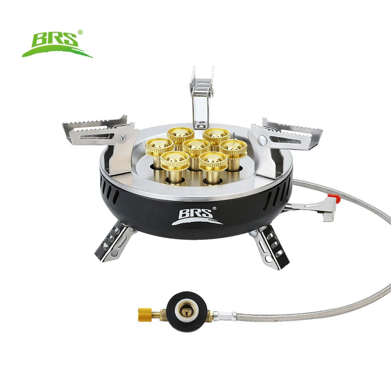 BRS-207/BRS-203 Outdoor Seven Star Stove Three Star Stove Portable Folding Gas Stove Fierce Stove