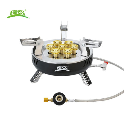 BRS-207/BRS-203 Outdoor Seven Star Stove Three Star Stove Portable Folding Gas Stove Fierce Stove