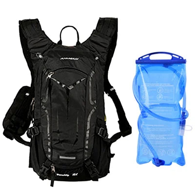 18L Cycling Backpack MTB Bicycle Bag with Rain Cover Breathable Riding Camping Hydration Bike Backpack Hiking Reflective Bags