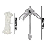 Canoe & Kayak Quick Release Anchor Kit – Heavy-Duty Retrievable Boat Anchoring System for Fishing & Rafting