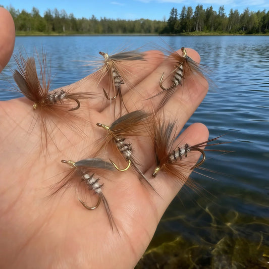 Mosquito Dry Flies (12 Pack)