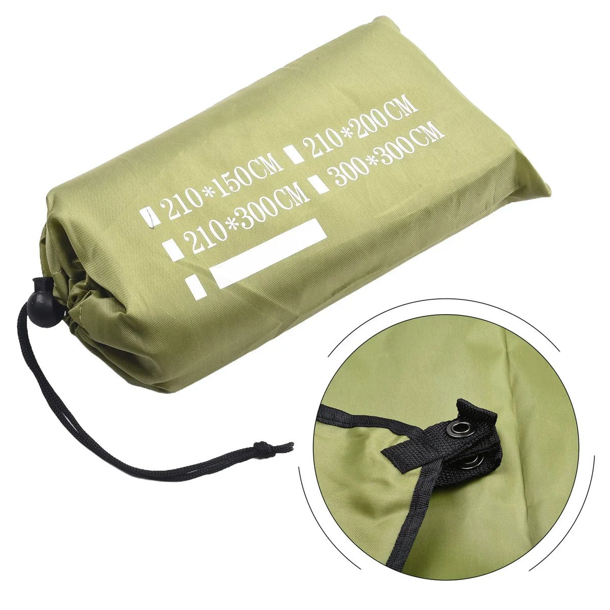 Tent Tarp Rain Sun Shade Hammocks Shelter Camping Survival Sun Shelter Picnic Awning Cover Waterproof Out Hiking Accessories