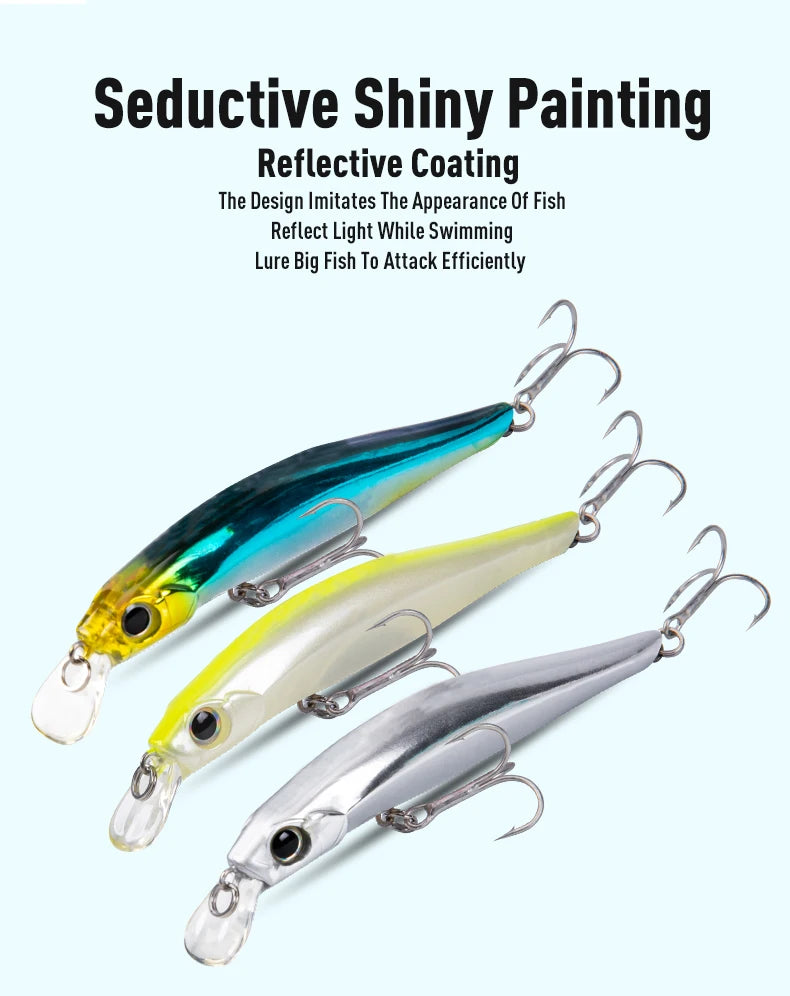 LEYDUN Artist FR Sinking Minnow Jerkbait
