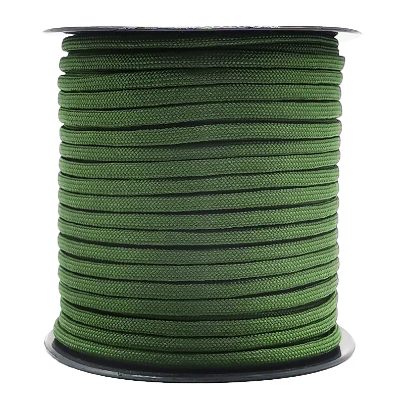 50/100M 7core umbrella rope 550 4mm outdoor polyester parachute rope camping survival umbrella tent bundled clothesline