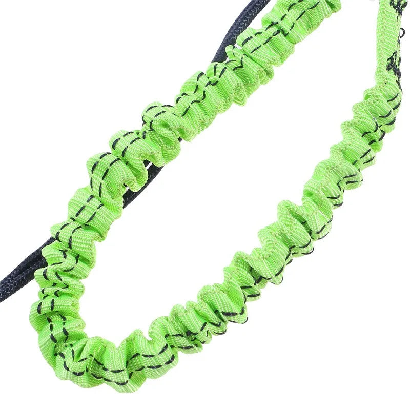 Safety Bungee Tether Tool Lanyard With Carabiner Hook Climbing Working Anti-Falling Safety Rope Aerial Work Climbing Accessories