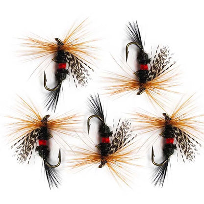 Mixed Nymph and Dry Fly Box (6 Pack)