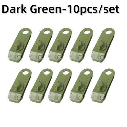 Crocodile Awning Clips – 10 Pack Reusable Tarp Clamps