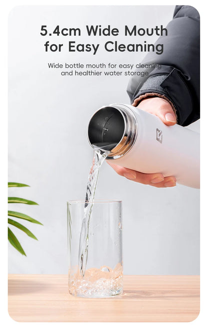 ROCKBROS Cycling Water Bottle Thermal Drinkware Vacuum Flasks & Thermoses Bottle 500ml 650ml 1000ml 1200ml Cycling Water Bottle