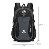 Travel Backpack Men's and Women's Outdoor Mountaineering Bag Large Capacity Waterproof Sports Camping Hiking Luggage Storage Bag
