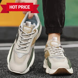 2025 Men’s Walking & Jogging Shoes – Breathable Mesh Outdoor Sneakers | Wear-Resistant Comfortable Casual Tennis Shoes