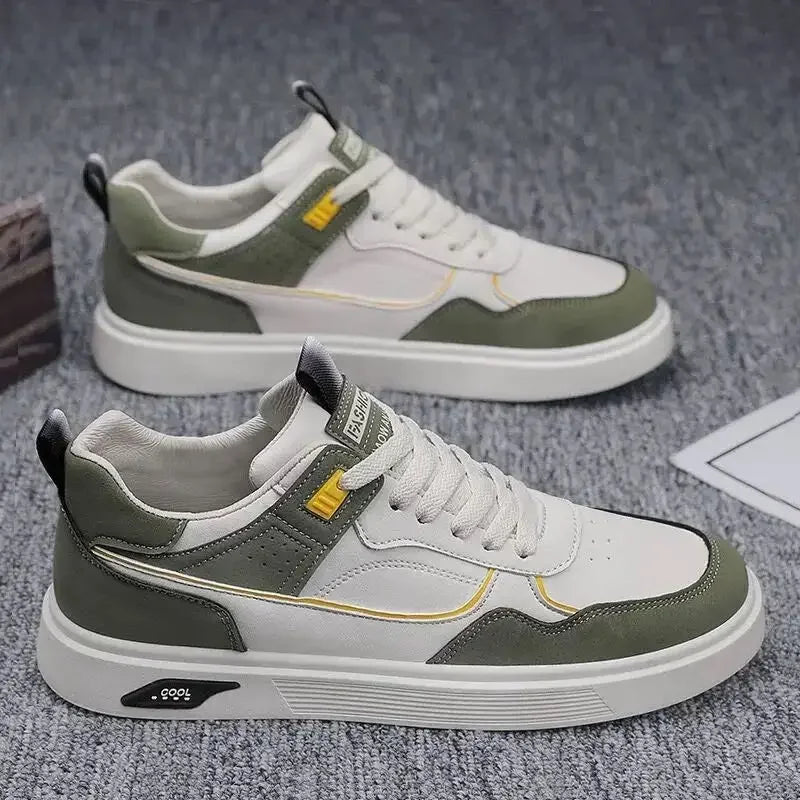 Men’s Casual Sneakers – Lightweight Vulcanized Sport Shoes, Comfortable Running & Hiking Trainers
