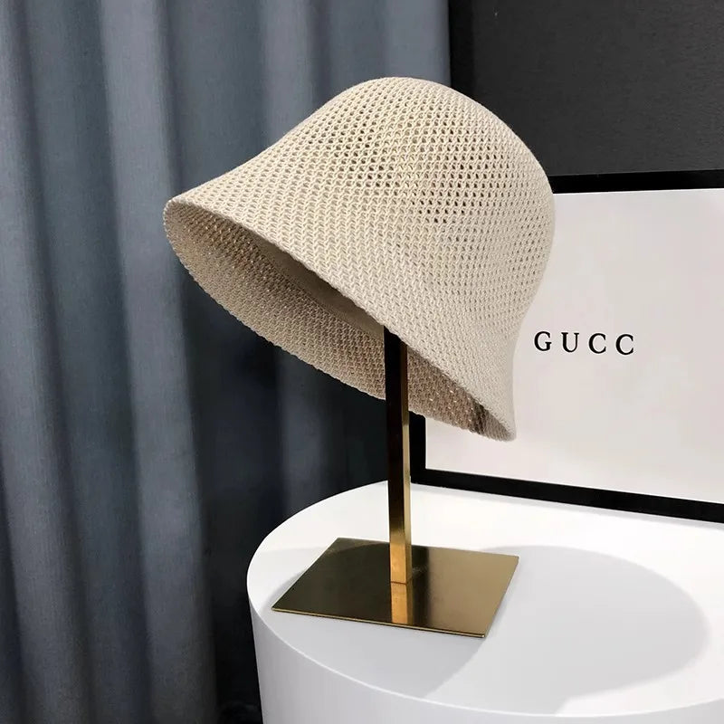 Wide Brim Bucket Hat for Women