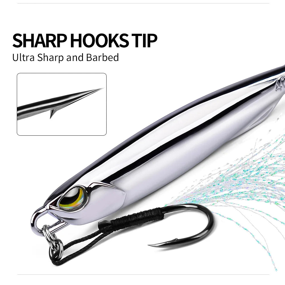 SANMO Mackerel Metal Jig Bait (15-40g)