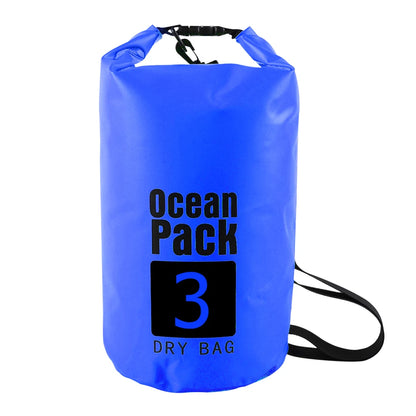 2L 3L 5L 10L 15L Waterproof Dry Bag Swimming Bag Foldable Beach Storage Pack Kayaking Rafting River Trekking Floating Water Sack