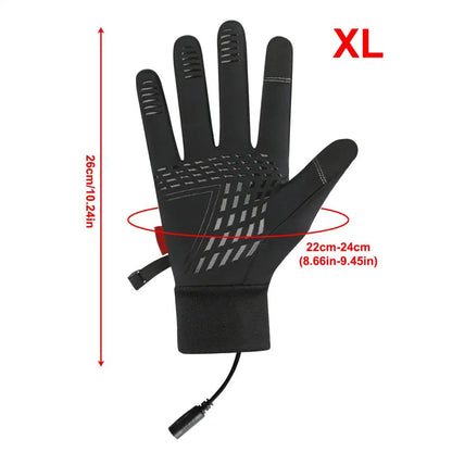 USB Heated Hunting Gloves with Touchscreen