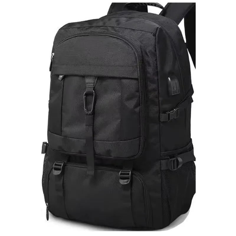 50L 80L Backpack Large Travel Backpack Men Separate Shoe Compartment Business Bag Outdoor Sports Man Black Storage Backpacks