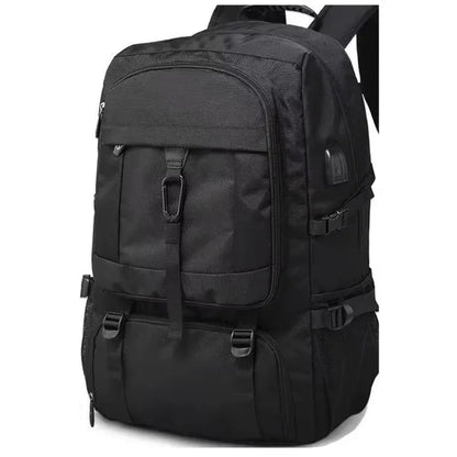 50L 80L Backpack Large Travel Backpack Men Separate Shoe Compartment Business Bag Outdoor Sports Man Black Storage Backpacks