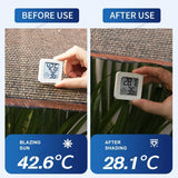Garden Shade Cloth with Grommets Shade Cloth Sun Shade Fabric Shade Cover for Patio Garden Pergola Shade Cover Canopy Greenhouse