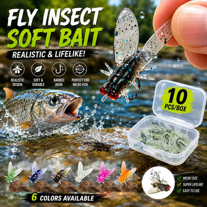 Soft Mosquito Bug Flies for Stream Fishing