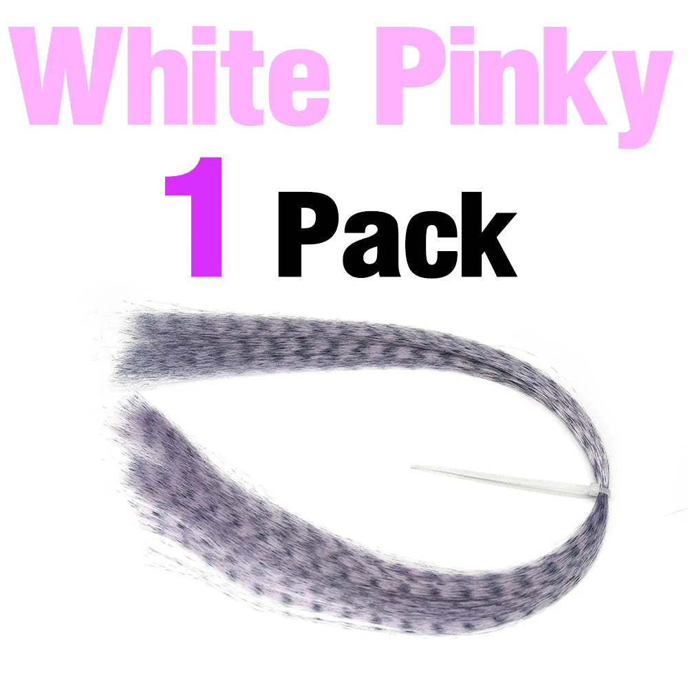 MNFT Zebra Grizzly Streamer Fibers (12 Colors)
