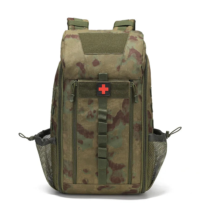 Outdoor Medical Backpacks Unisex Large-capacity Camping First Aid Bags Multifunctional Storage Mountaineering Backpacks