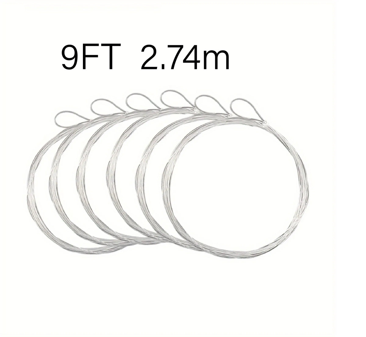 Aventik Nylon Tapered Leaders 9-15ft (6 Pack)