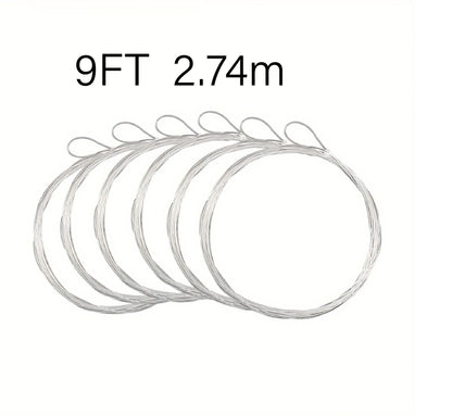 Aventik Nylon Tapered Leaders 9-15ft (6 Pack)