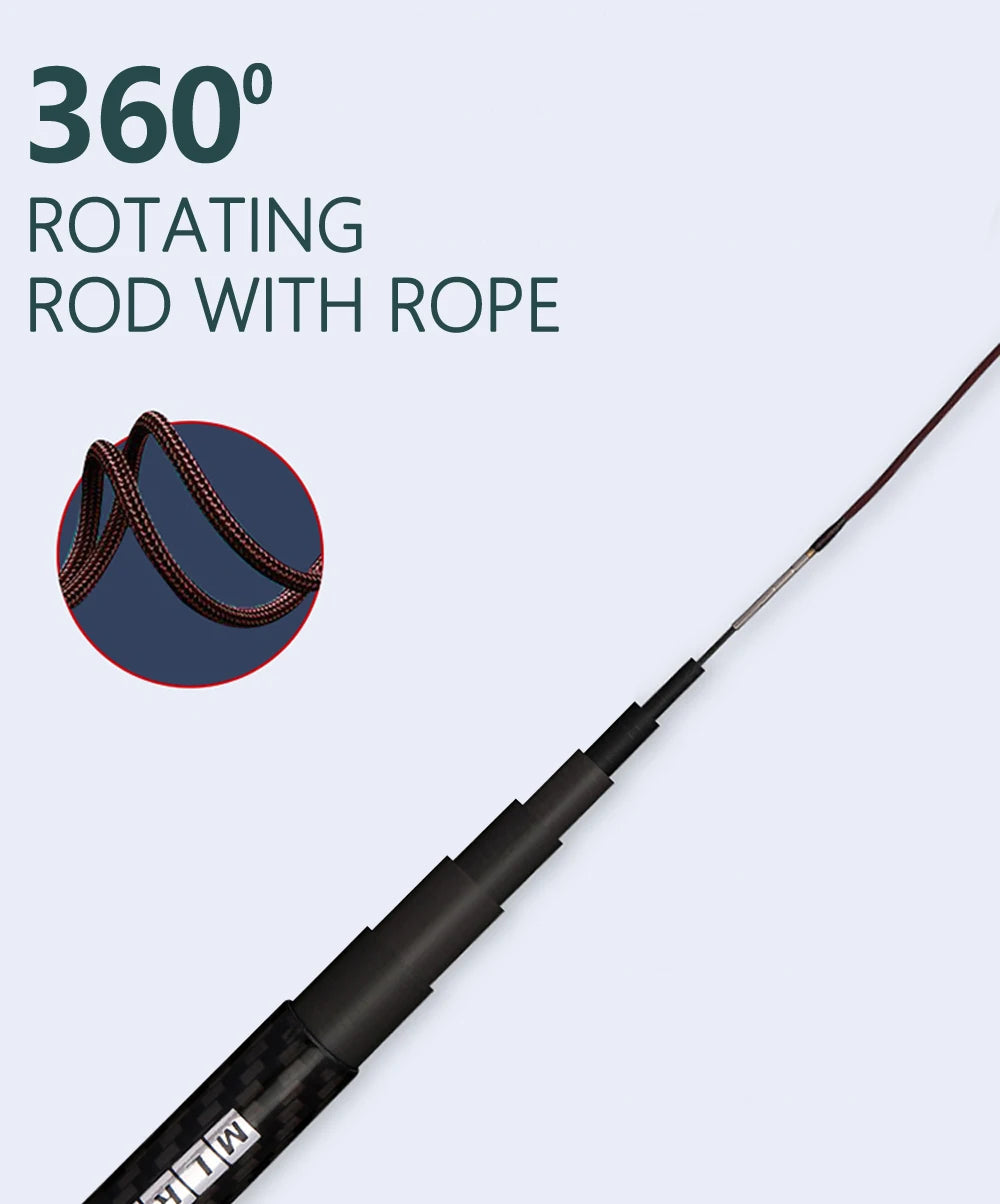 Telescopic Carbon Rod 3.6m-7.2m