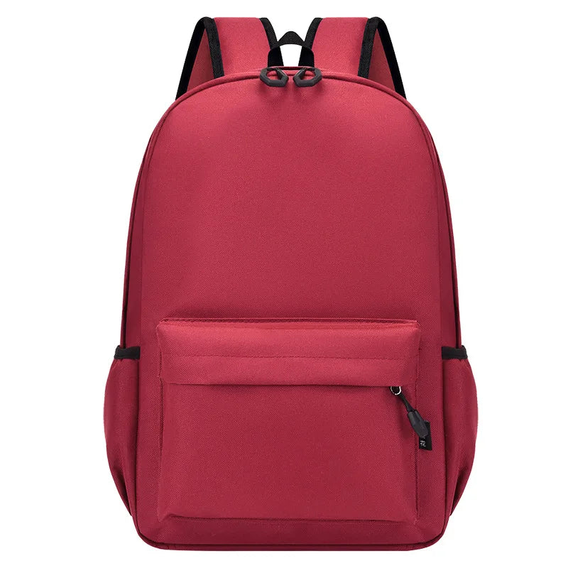 Personalized School Bag Custom Logo School Backpack Training Class Gift School Name Pattern Elementary school backpack wholesale