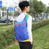 10L Foldable Portable Backpack Mountaineering Bag Ultralight Splashproof Outdoor Climbing Hiking Cycling Travel Knapsack