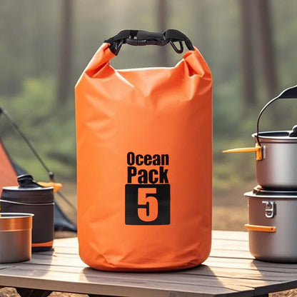 500D Waterproof Swimming Bag Dry Sack 5/10/15/20/30L Waterproof Floating Dry Gear Bags For Boating Fishing Rafting Swimming