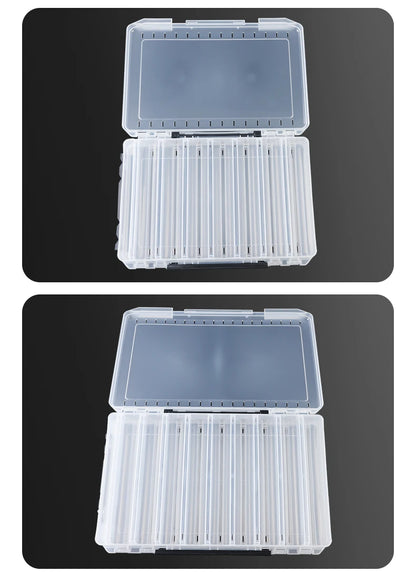 TAIYU Double-Sided Tackle Box (10/14/18 Compartments)