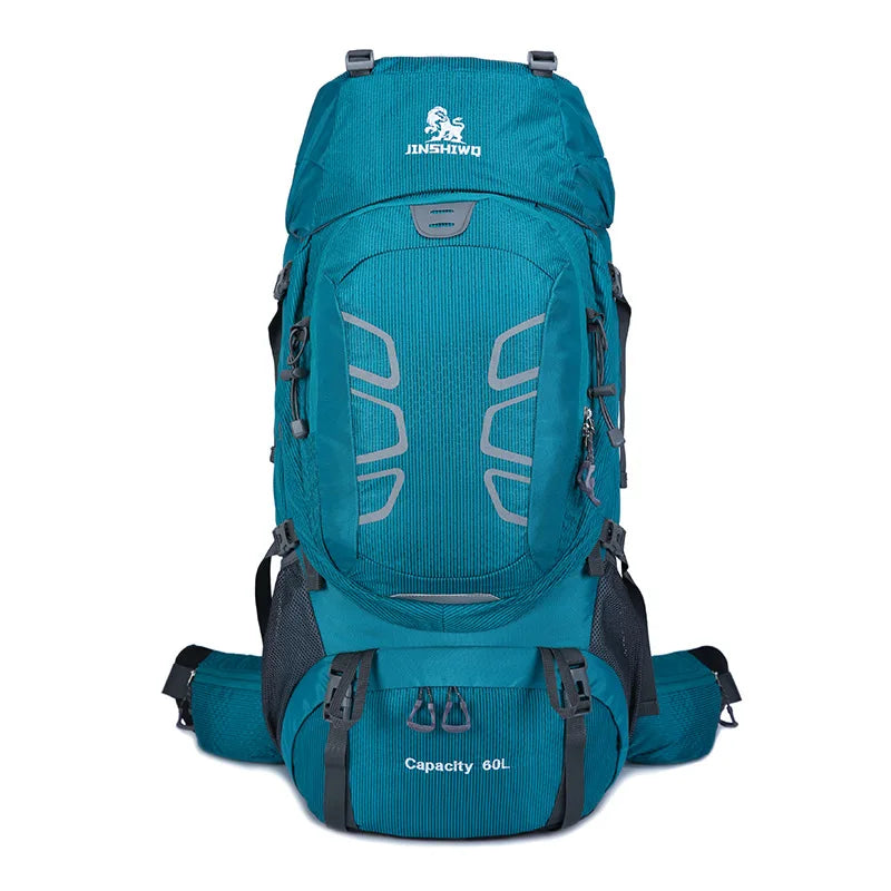 60L Mountaineering Backpack – Waterproof Hiking Camping Rucksack for Trekking, Travel & Climbing