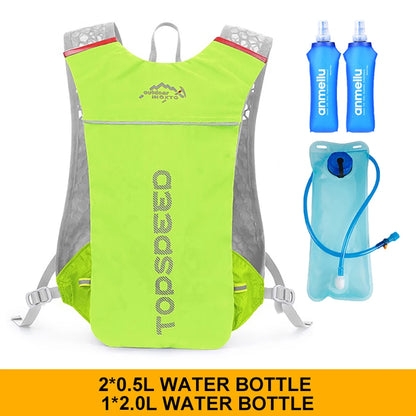 Outdoor Trail Running 5L Ultralight Backpack Hydration Jogging Vest Men Breathable Marathon Bicycle Bag Fitness Running Bag