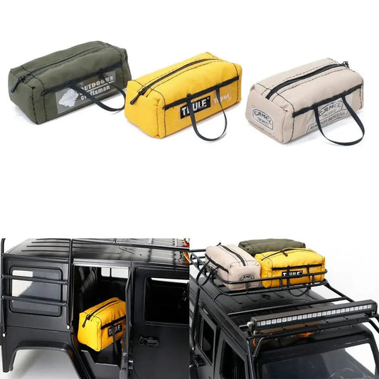 New RC Accessories 1/10 Climbing Car Decorations Wagon Roof Bags Rooftop Luggage Storage Bag Canopy Tent